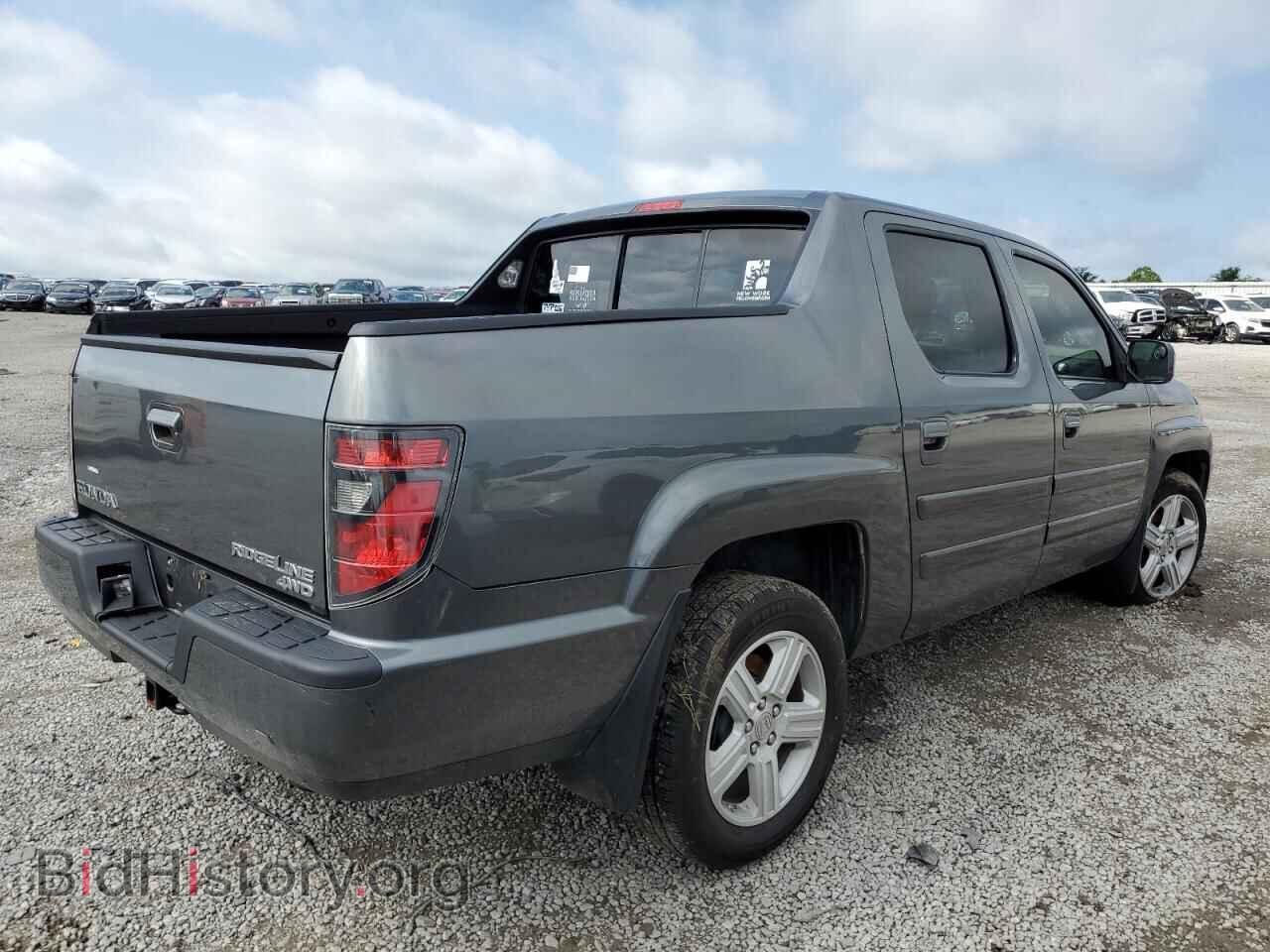 2011 HONDA RIDGELINE - VIN: 5FPYK1F50BB454590 - Фото 3