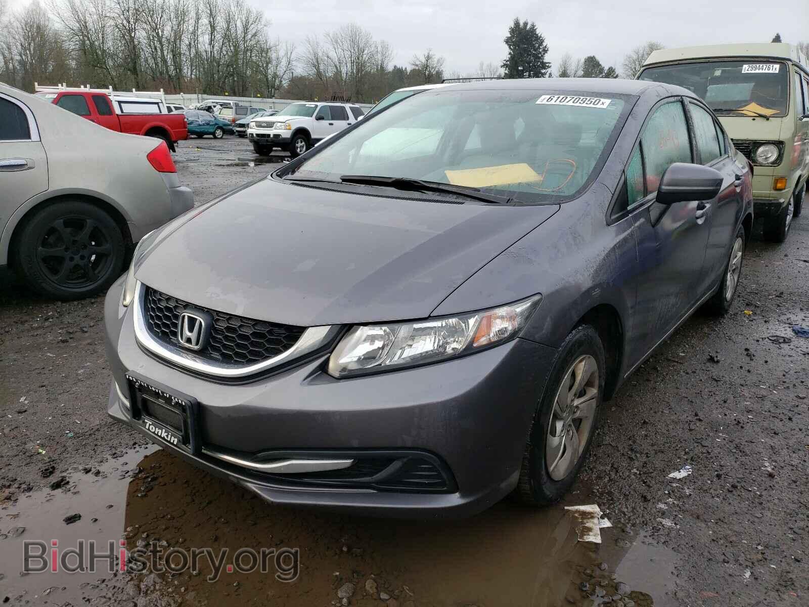2015 HONDA CIVIC - VIN: 19XFB2F53FE706429 - Фото 2