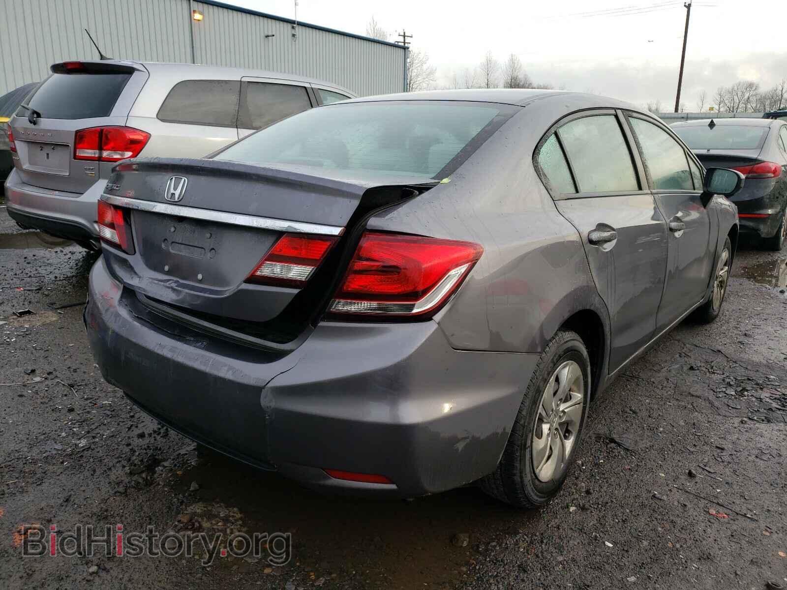 2015 HONDA CIVIC - VIN: 19XFB2F53FE706429 - Фото 4