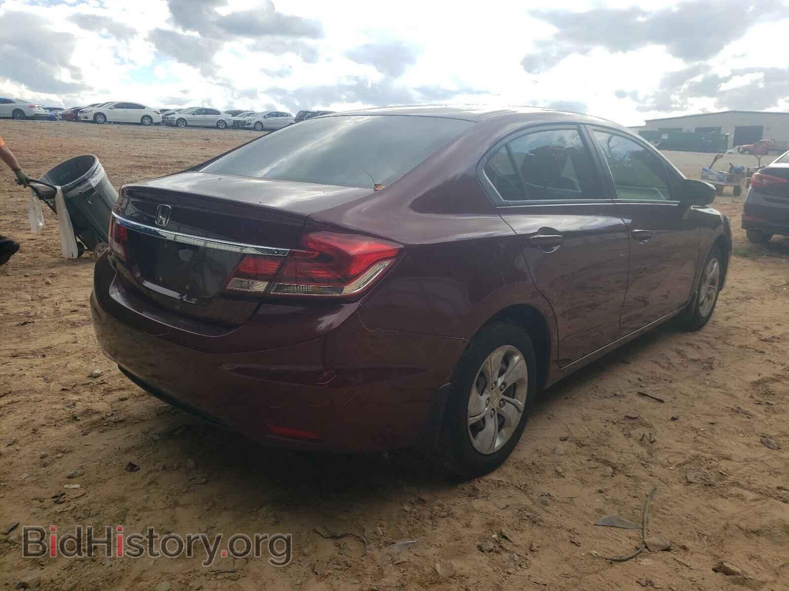 2014 HONDA CIVIC - VIN: 2HGFB2F54EH515011 - Фото 4