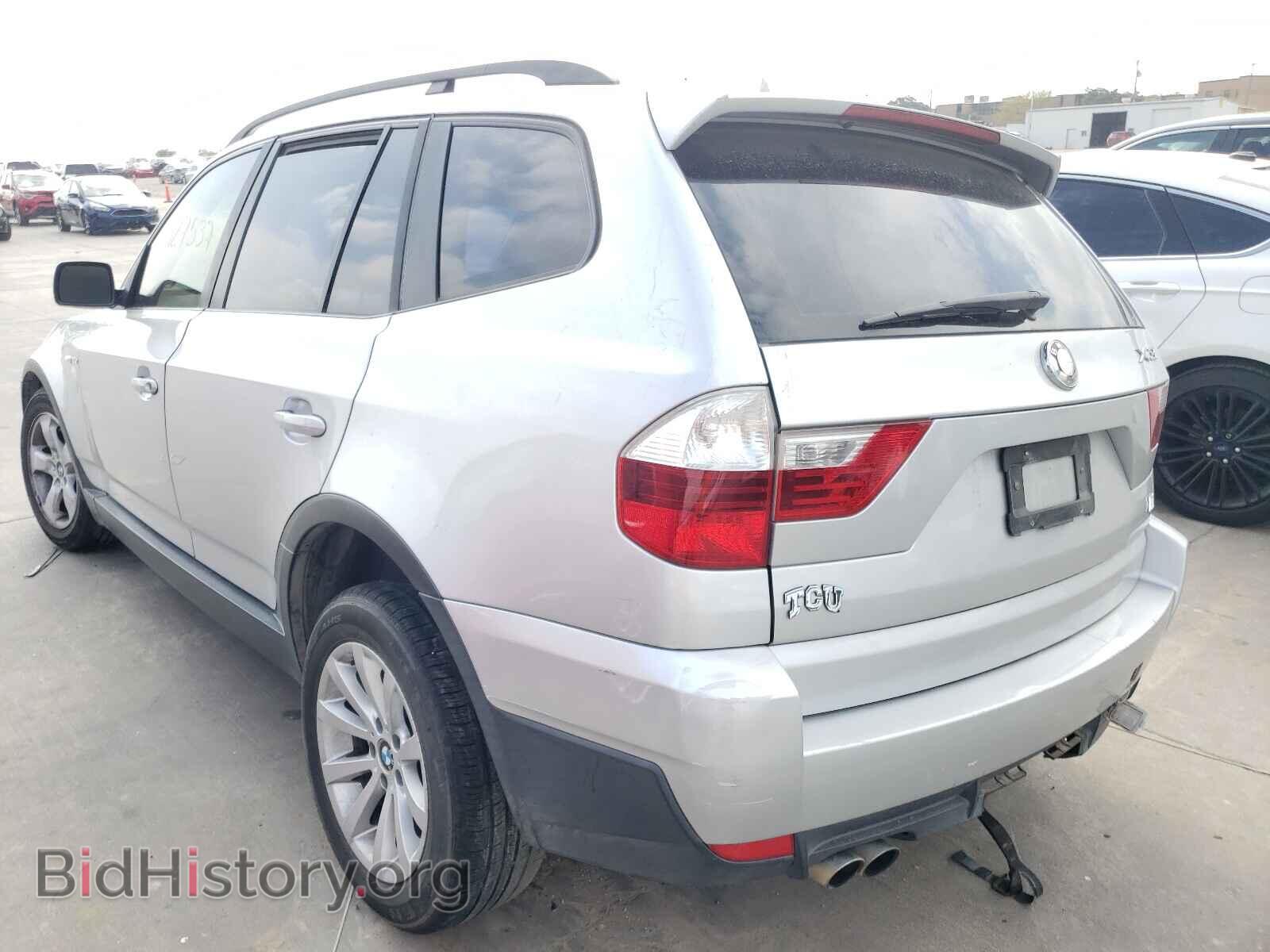 2007 BMW X3 - VIN: WBXPC93407WF02142 - Фото 3