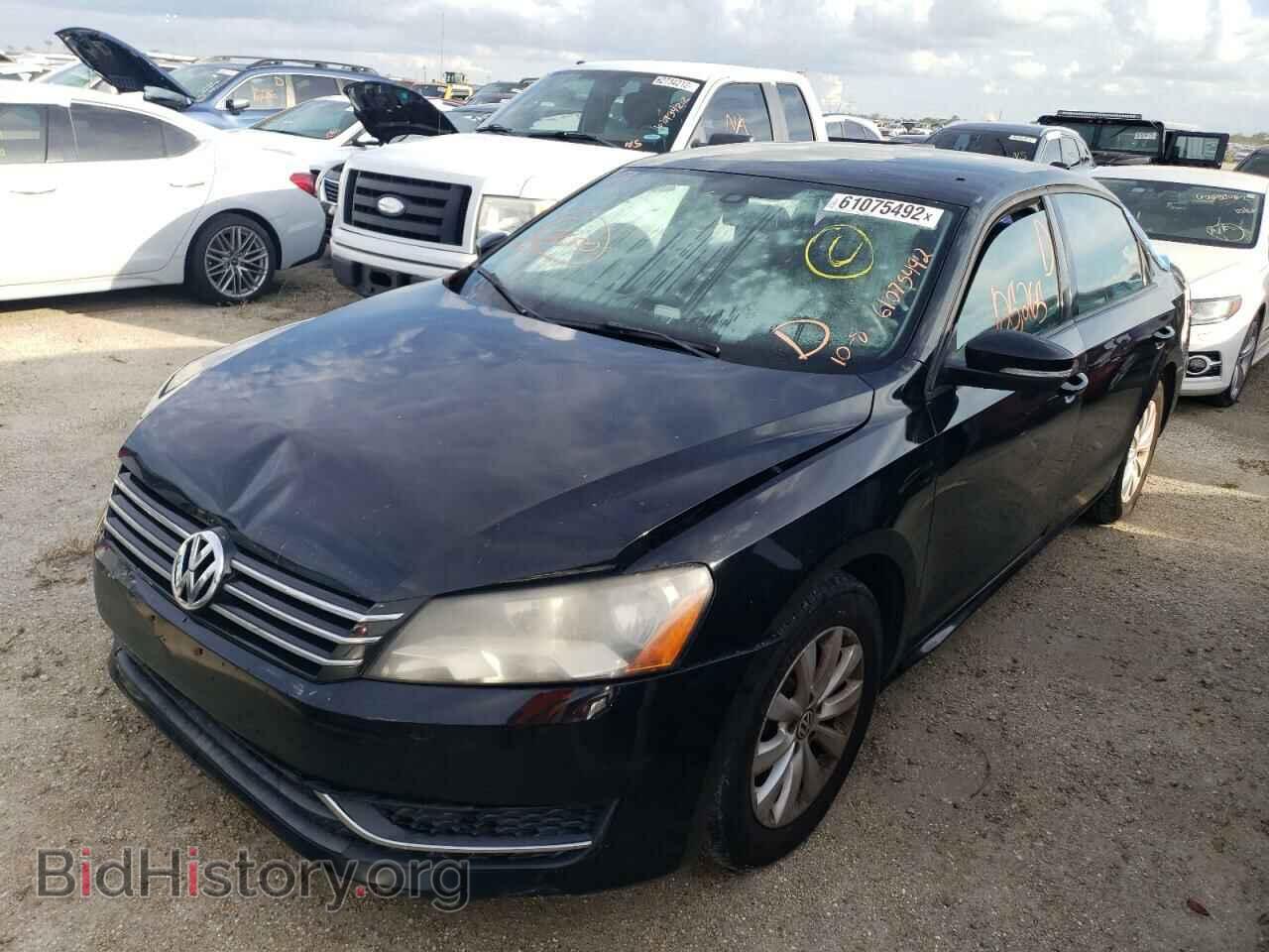 2013 VOLKSWAGEN PASSAT - VIN: 1VWAP7A37DC118162 - Фото 2