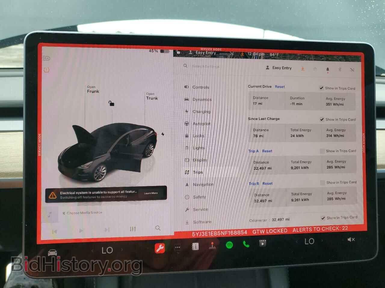 2022 TESLA MODEL 3 - VIN: 5YJ3E1EB5NF168854 - Photo 9