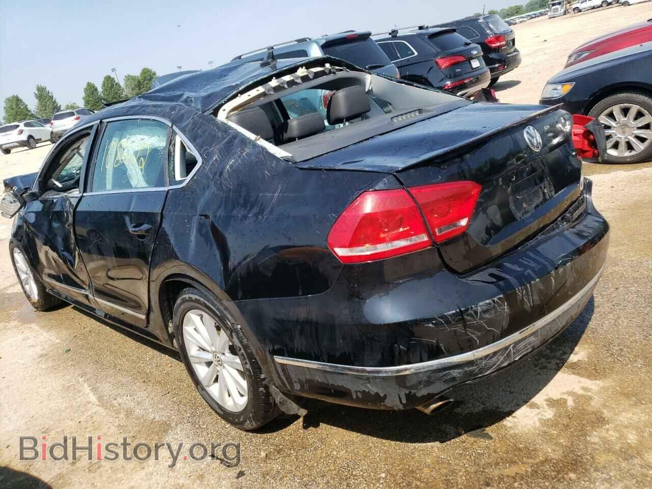 2013 VOLKSWAGEN PASSAT - VIN: 1VWCH7A30DC041463 - Фото 2