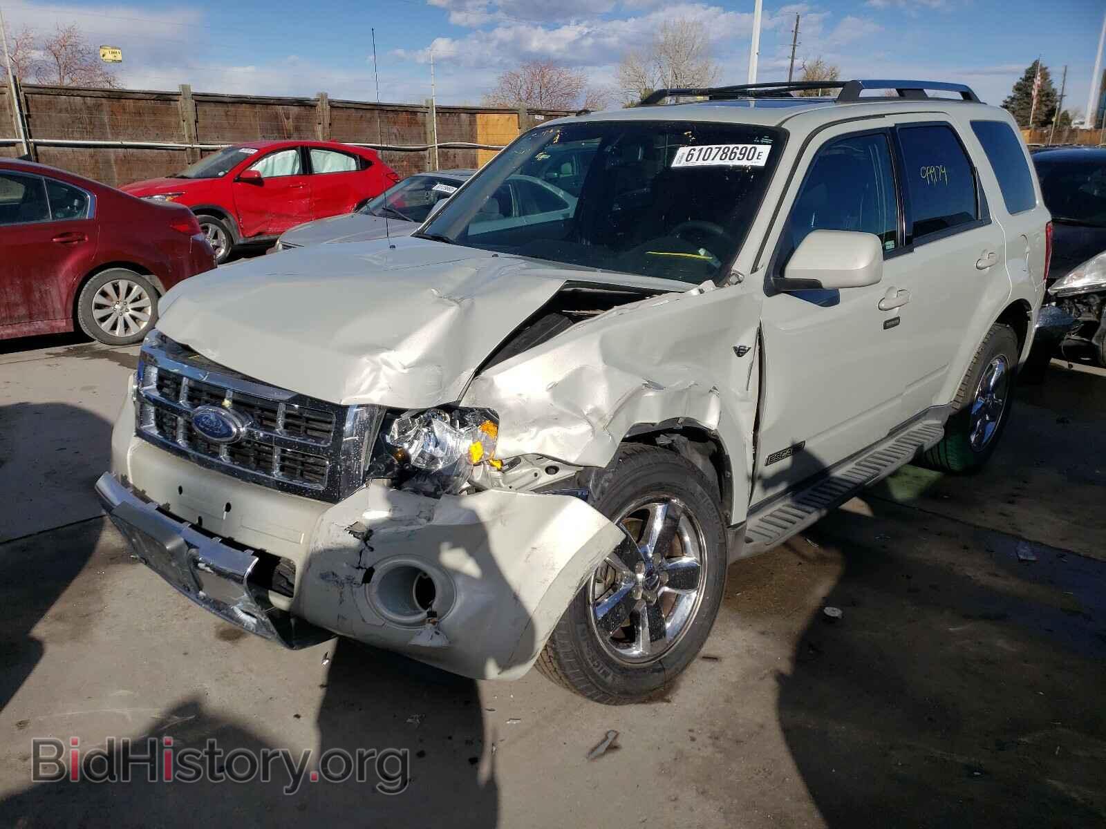 2008 FORD ESCAPE - VIN: 1FMCU94148KD22273 - Фото 2