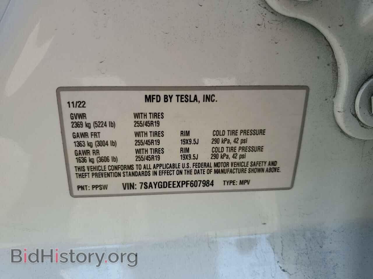 2023 TESLA MODEL Y - VIN: 7SAYGDEEXPF607984 - Фото 12