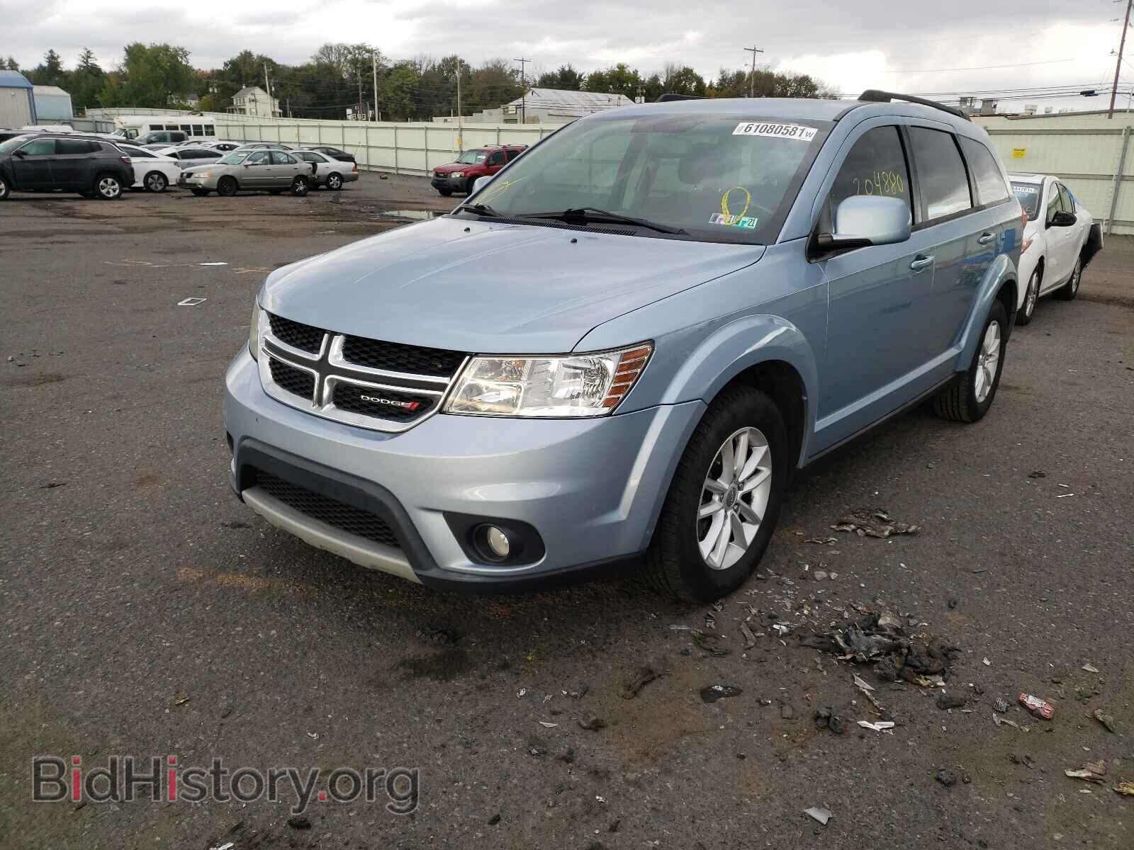 2013 DODGE JOURNEY - VIN: 3C4PDCBG9DT634575 - Фото 2