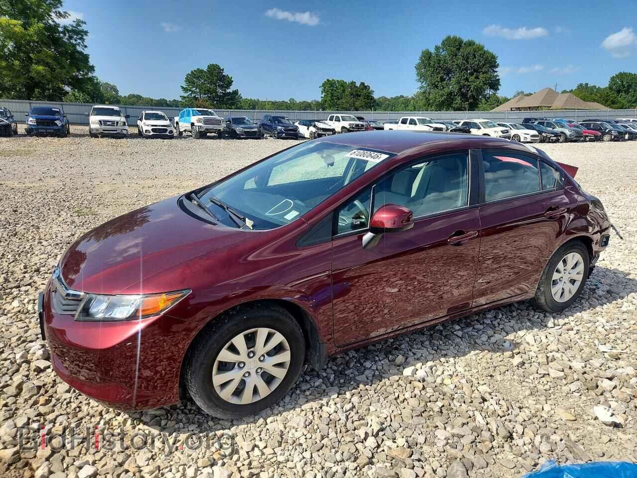 Photo 19XFB2F57CE108503 - HONDA CIVIC 2012