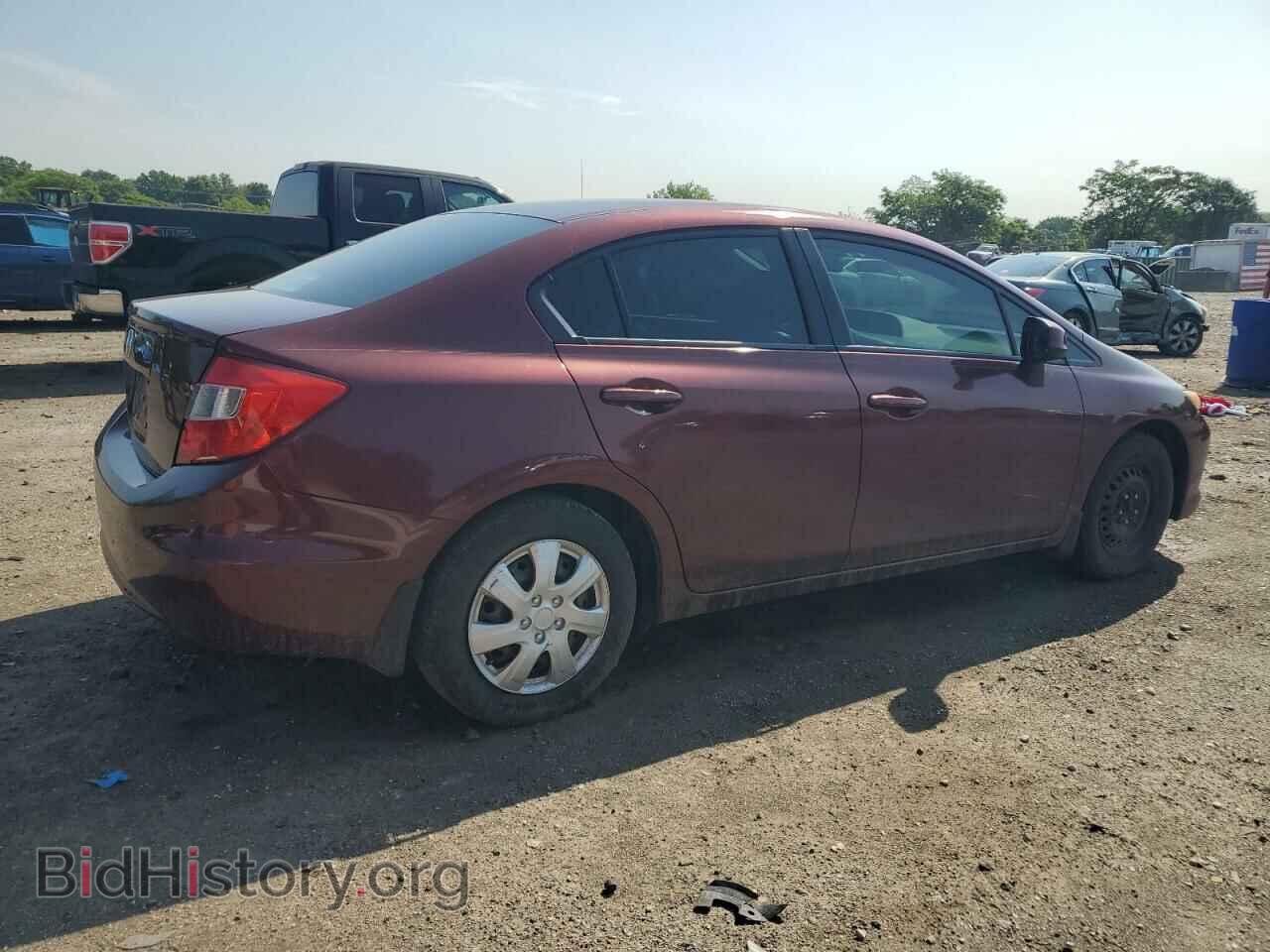 2012 HONDA CIVIC - VIN: 19XFB2F51CE031448 - Фото 3