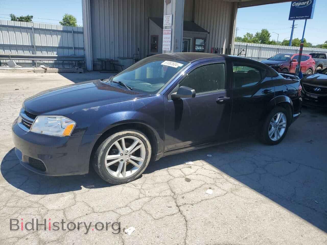 Фотография 1C3CDZAG1CN287460 - DODGE AVENGER 2012