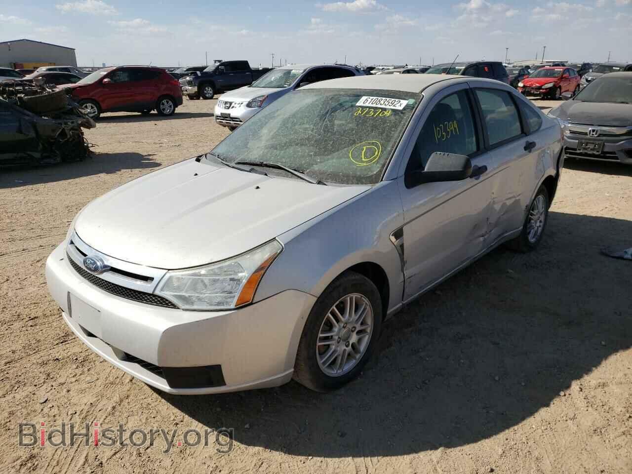 2008 FORD FOCUS - VIN: 1FAHP35N28W273704 - Фото 2