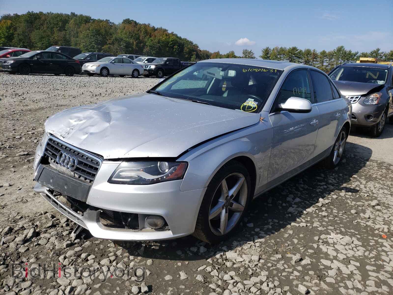 2010 AUDI A4 - VIN: WAUKFAFL0AN045603 - Фото 2