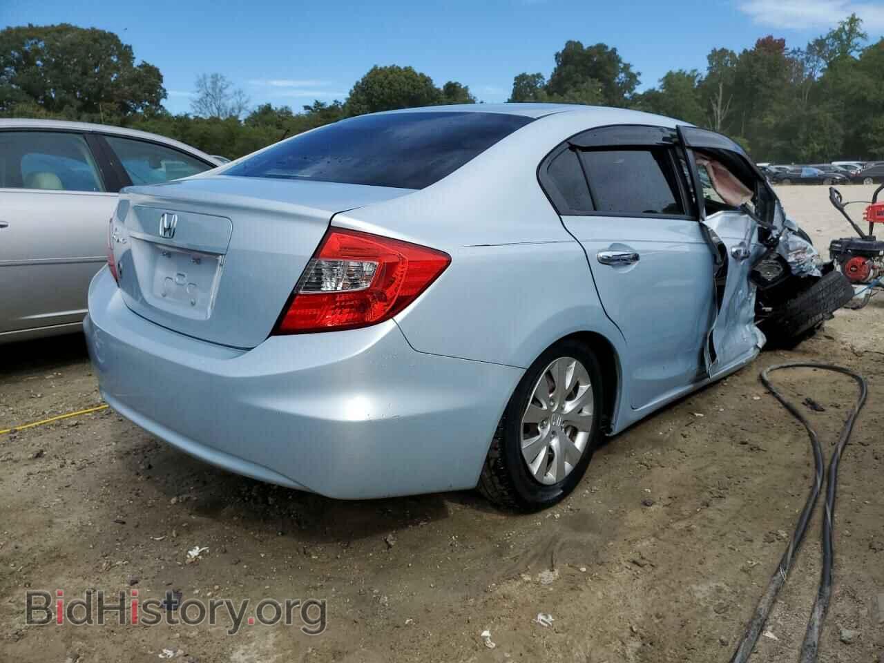 2012 HONDA CIVIC - VIN: 2HGFB2F55CH593181 - Фото 4
