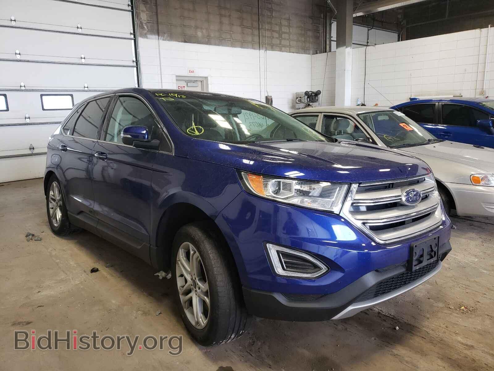 Photo 2FMTK4K90FBB28574 - FORD EDGE 2015