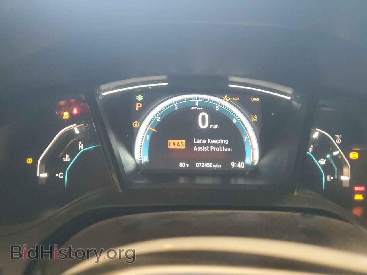 2019 HONDA CIVIC - VIN: 2HGFC2F66KH603799 - Фото 9