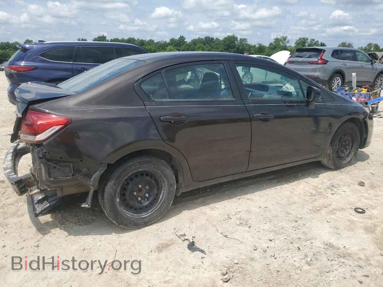 2013 HONDA CIVIC - VIN: 2HGFB2F55DH589472 - Фото 3