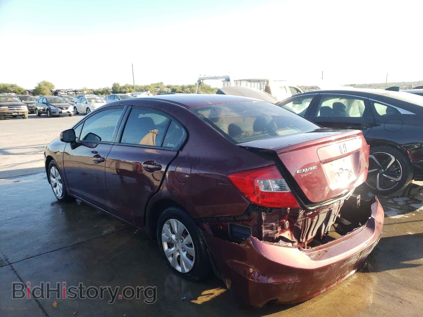 2012 HONDA CIVIC - VIN: 2HGFB2F51CH591038 - Фото 3