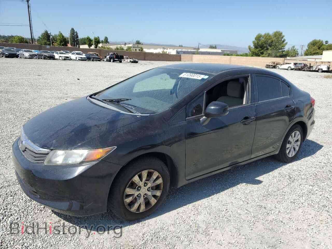 Photo 2HGFB2F52CH554077 - HONDA CIVIC 2012