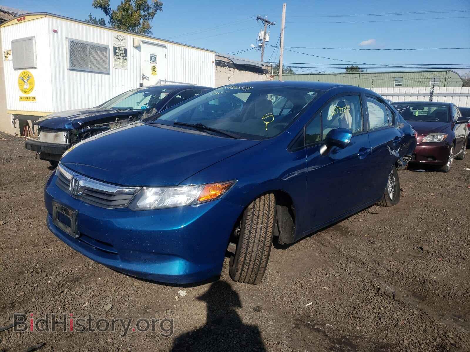 2012 HONDA CIVIC - VIN: 2HGFB2F53CH572913 - Фото 2