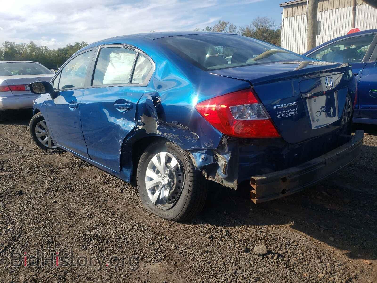 2012 HONDA CIVIC - VIN: 2HGFB2F53CH572913 - Фото 3