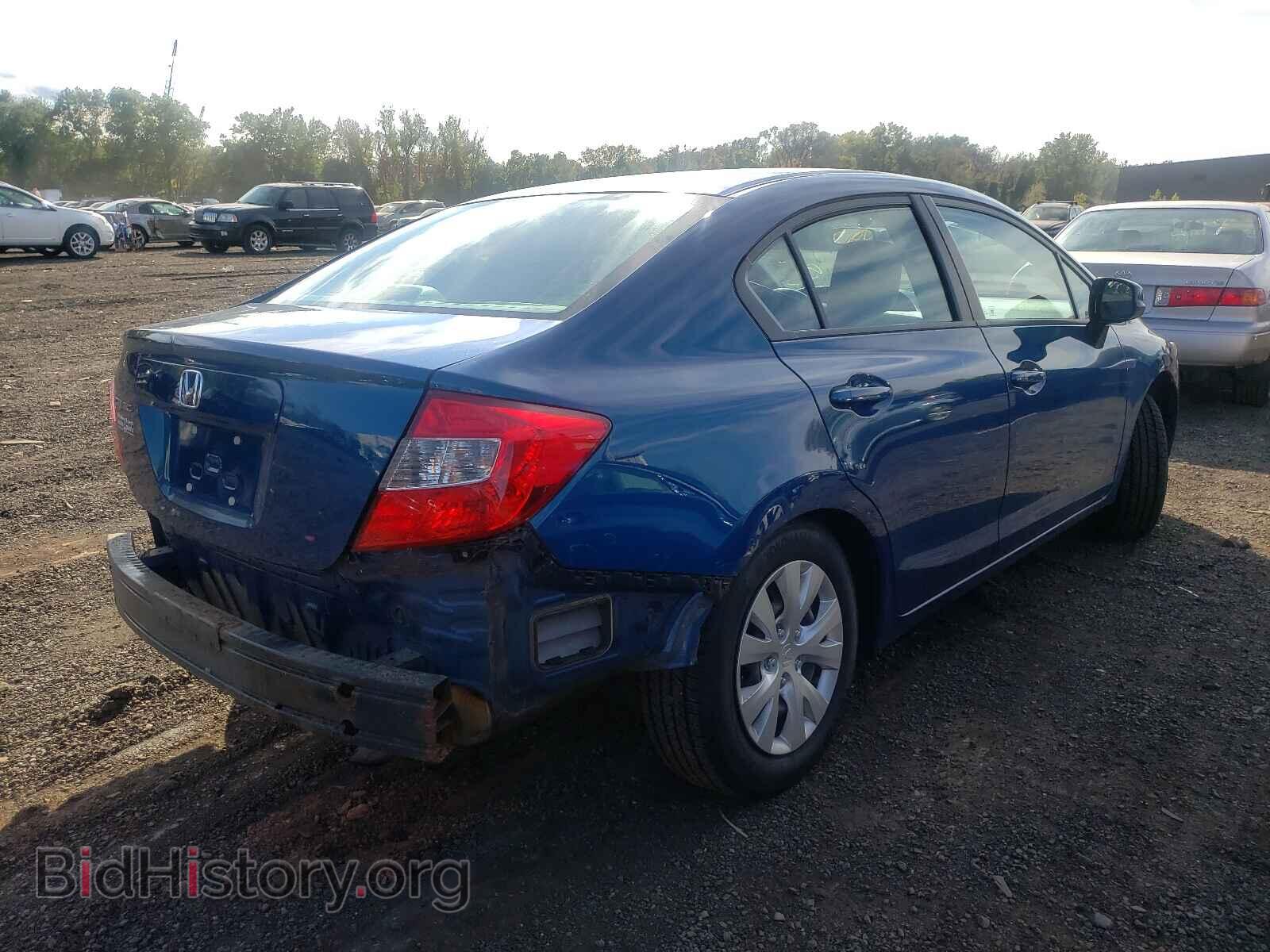 2012 HONDA CIVIC - VIN: 2HGFB2F53CH572913 - Фото 4