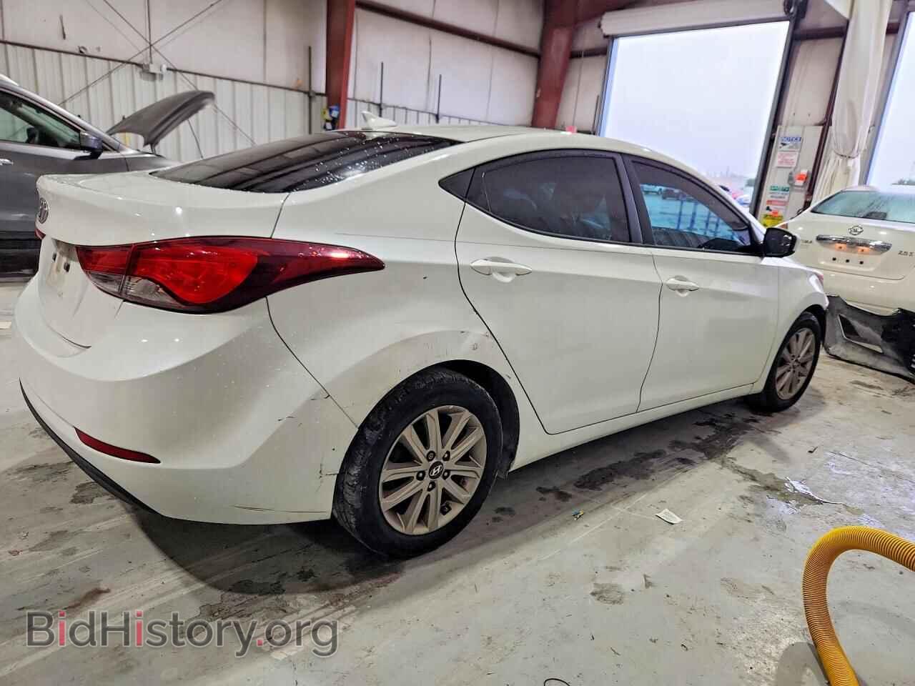 2016 HYUNDAI ELANTRA - VIN: 5NPDH4AEXGH760185 - Фото 3