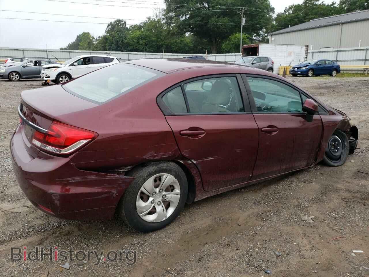 2013 HONDA CIVIC - VIN: 2HGFB2F52DH573732 - Фото 3