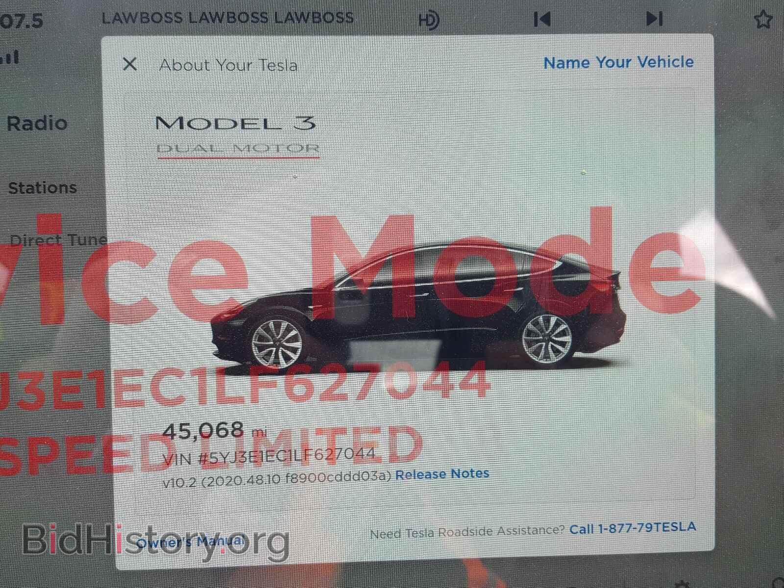 2020 TESLA MODEL 3 - VIN: 5YJ3E1EC1LF627044 - Фото 8