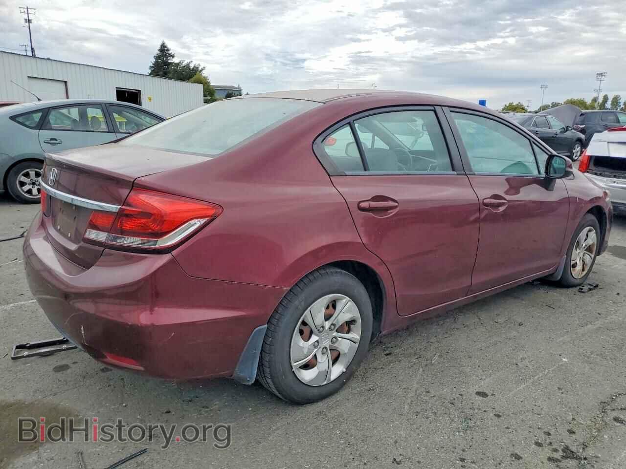 2013 HONDA CIVIC - VIN: 2HGFB2F49DH016470 - Фото 3