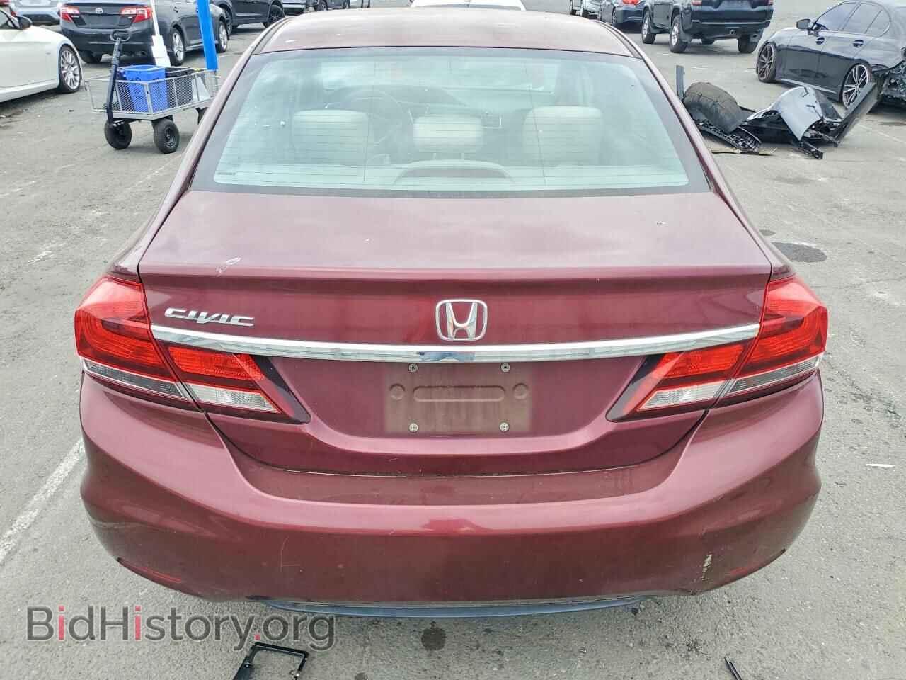 2013 HONDA CIVIC - VIN: 2HGFB2F49DH016470 - Фото 6