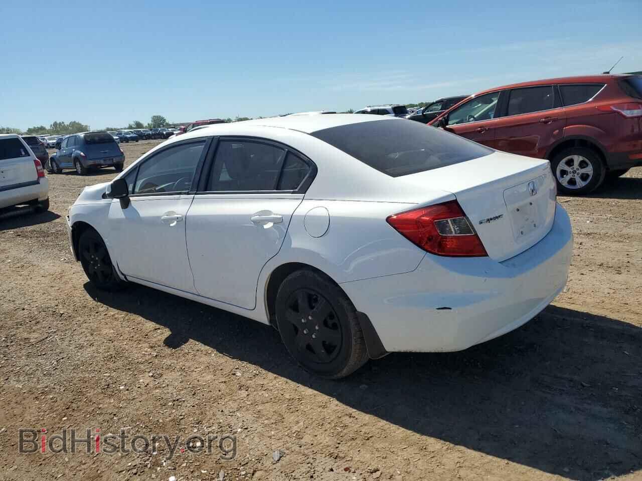 2012 HONDA CIVIC - VIN: 19XFB2F52CE102107 - Фото 2