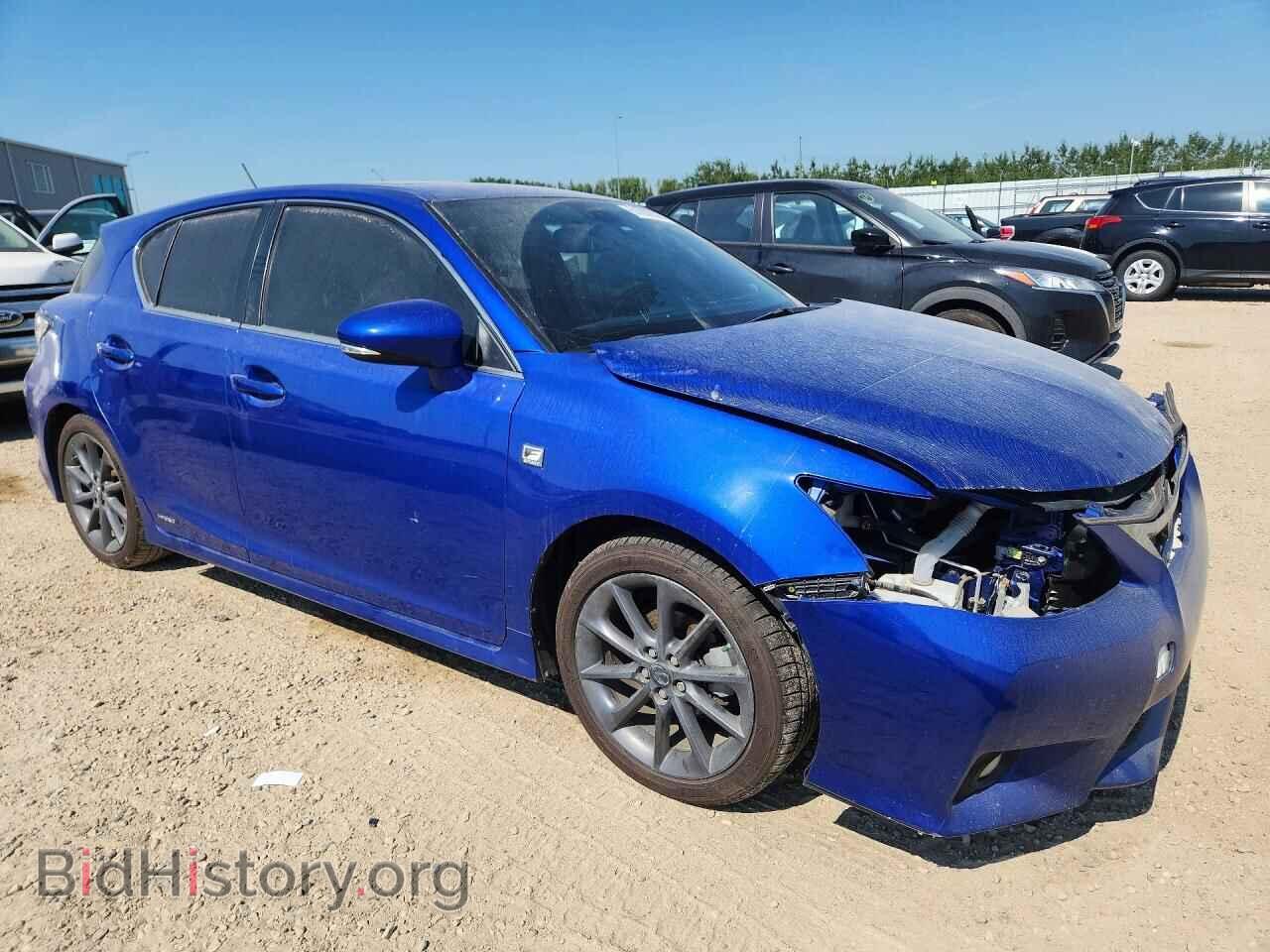2013 LEXUS CT 200 - VIN: JTHKD5BH6D2123727 - Фото 4