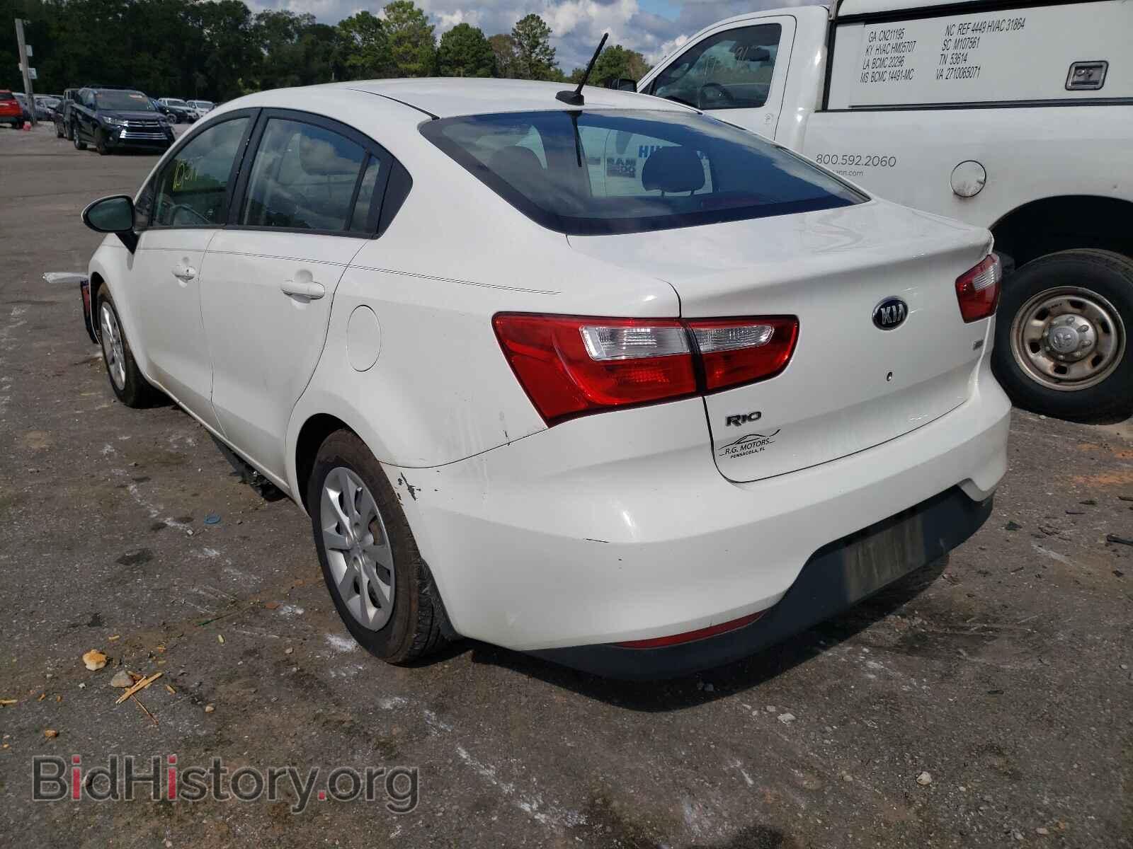 2016 KIA RIO - VIN: KNADM4A38G6590779 - Фото 3