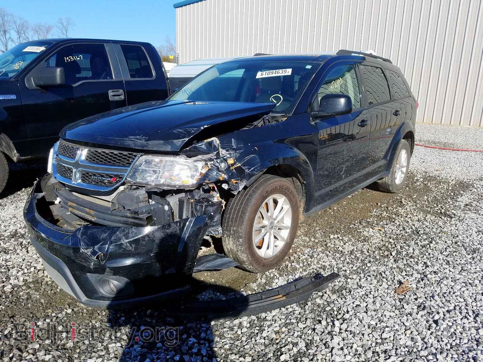 2014 DODGE JOURNEY - VIN: 3C4PDCBB2ET234640 - Фото 2