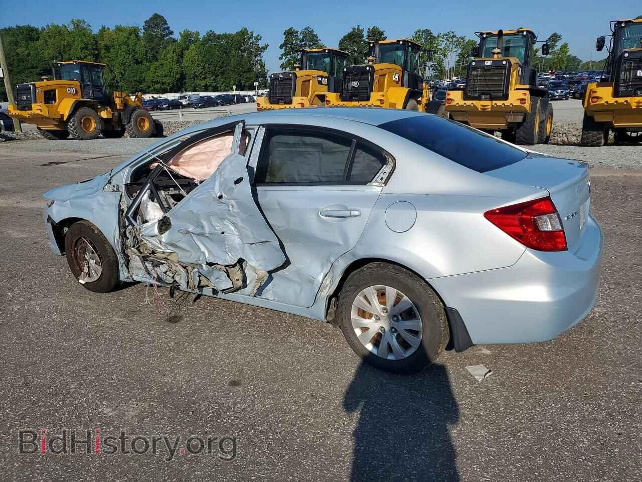 2012 HONDA CIVIC - VIN: 2HGFB2F50CH509641 - Фото 2