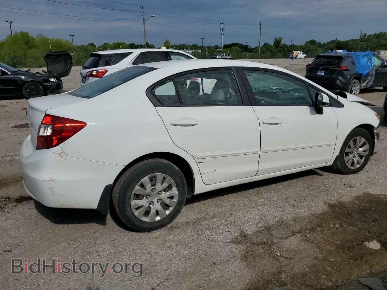 2012 HONDA CIVIC - VIN: 19XFB2F53CE003862 - Фото 3