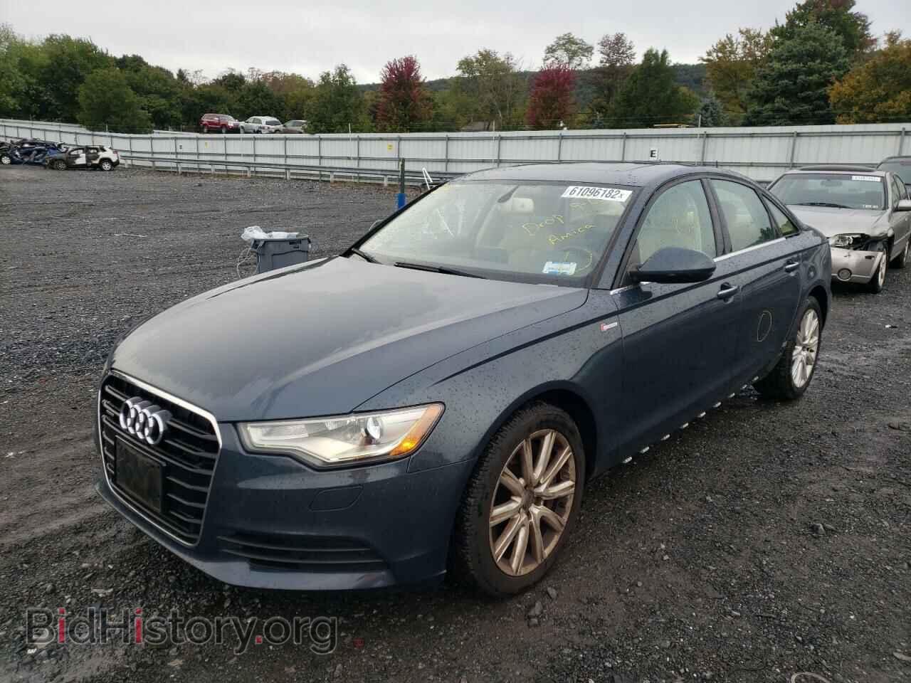 2013 AUDI A6 - VIN: WAUGGAFC2DN020581 - Фото 2