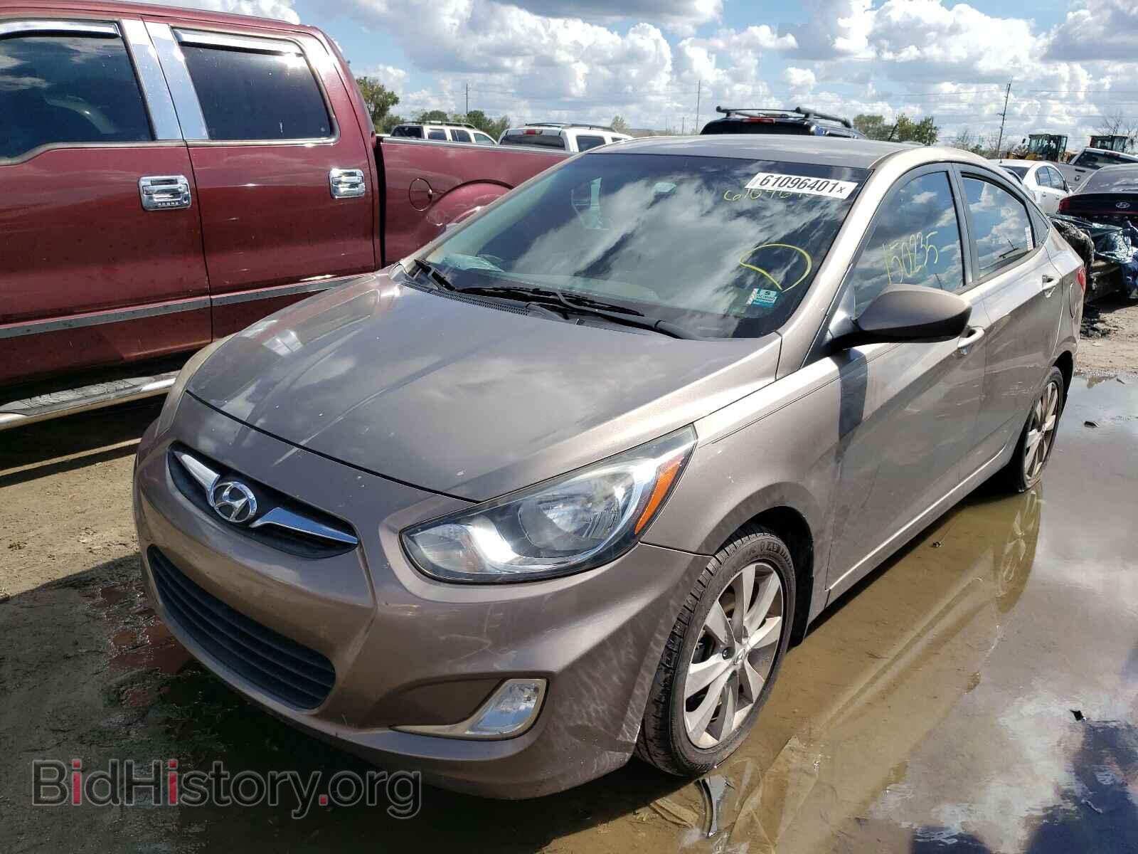 2013 HYUNDAI ACCENT - VIN: KMHCU4AE1DU278600 - Фото 2
