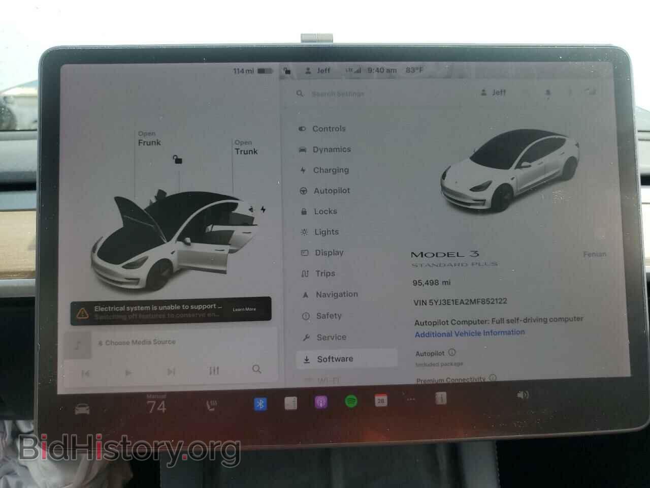 2021 TESLA MODEL 3 - VIN: 5YJ3E1EA2MF852122 - Photo 9