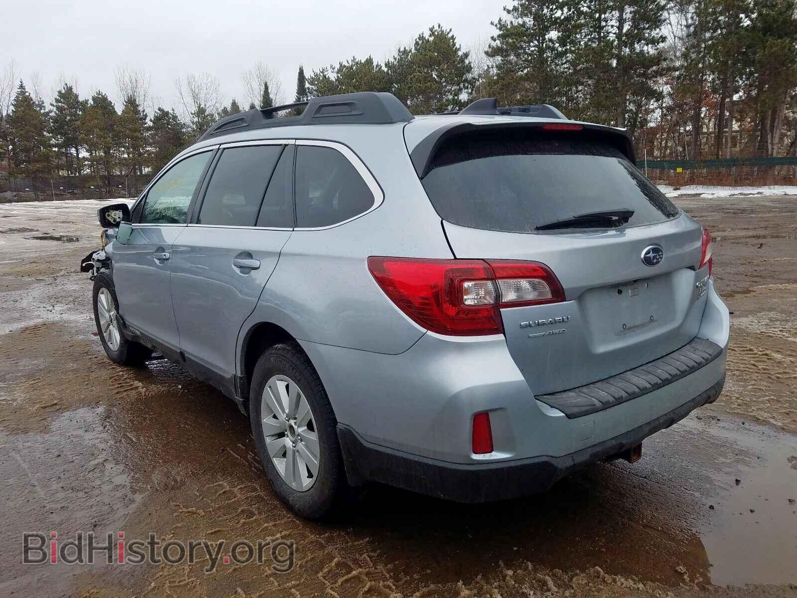 2016 SUBARU OUTBACK - VIN: 4S4BSBCC1G3318475 - Фото 3