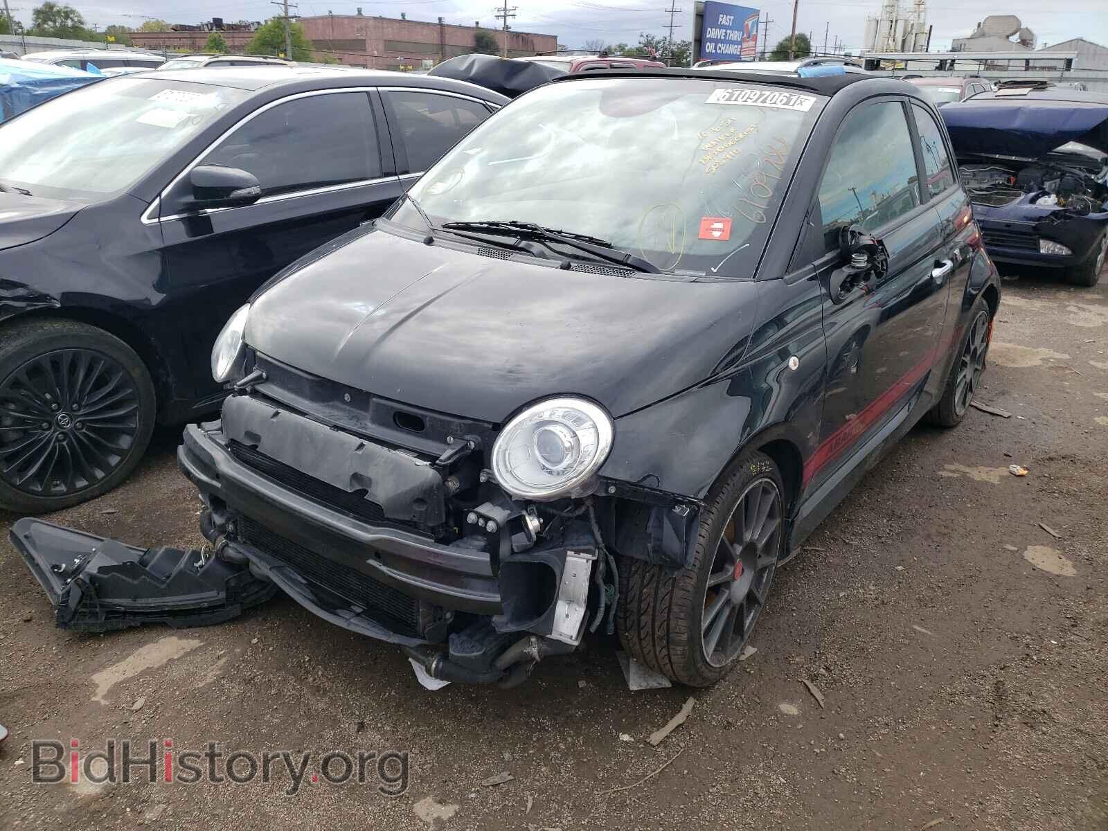 2015 FIAT 500 - VIN: 3C3CFFJH9FT508910 - Фото 2