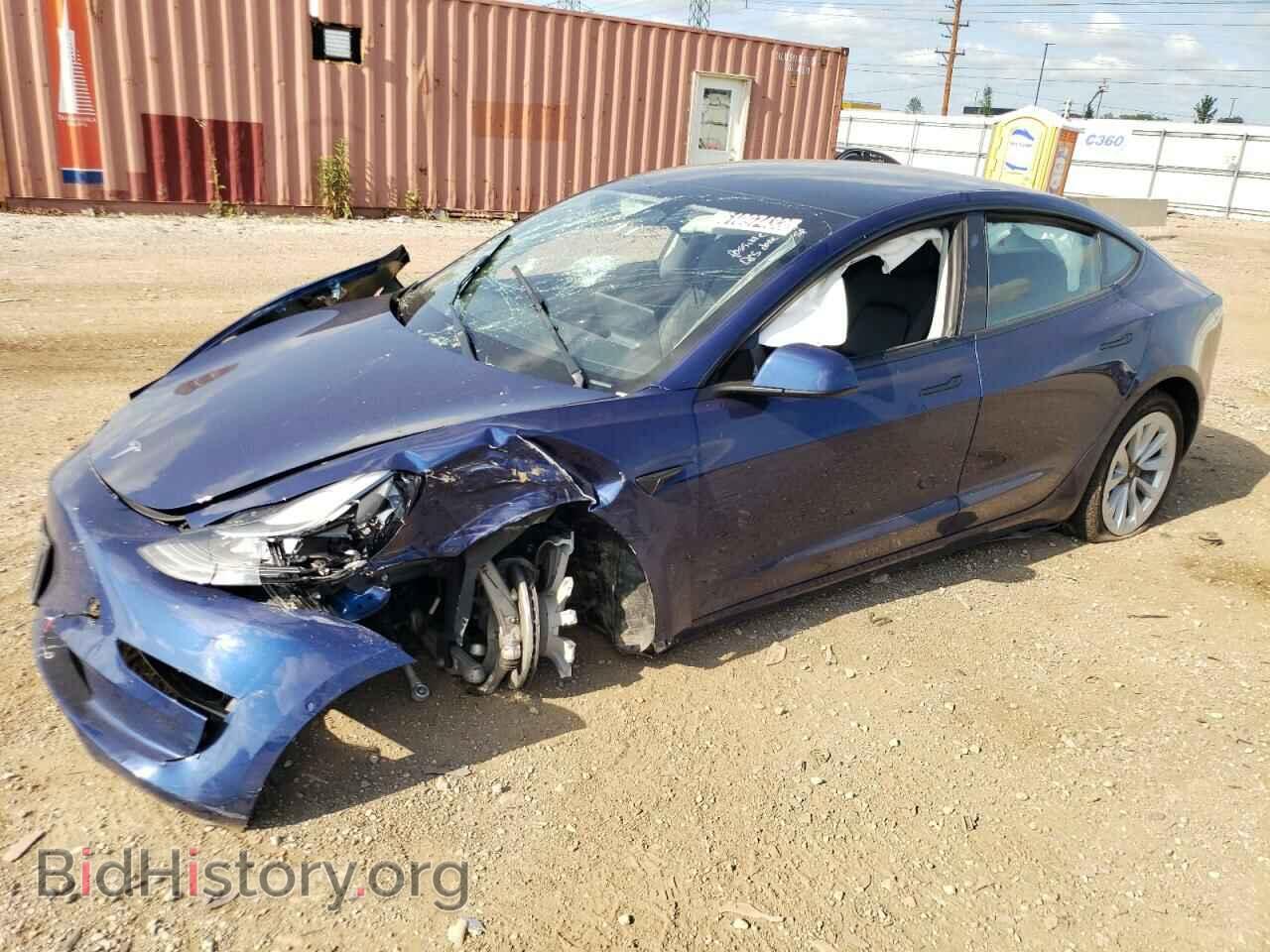 Photo 5YJ3E1EA1NF368928 - TESLA MODEL 3 2022