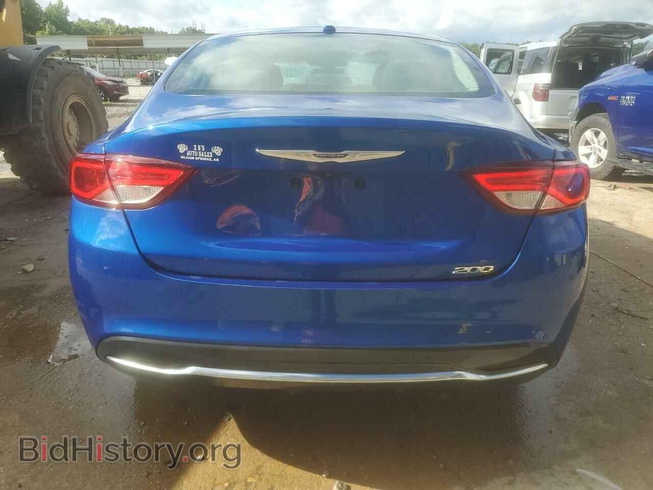 2016 CHRYSLER 200 - VIN: 1C3CCCAB5GN101722 - Фото 6