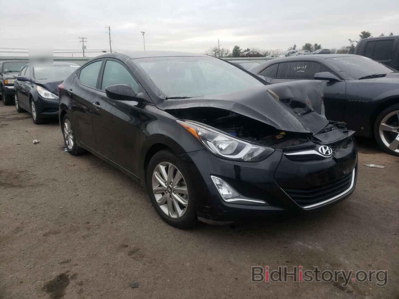 Photo KMHDH4AE6FU328628 - HYUNDAI ELANTRA 2015