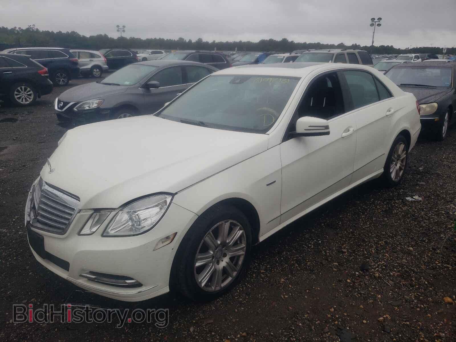 2012 MERCEDES-BENZ E-CLASS - VIN: WDDHF8JBXCA634078 - Фото 2