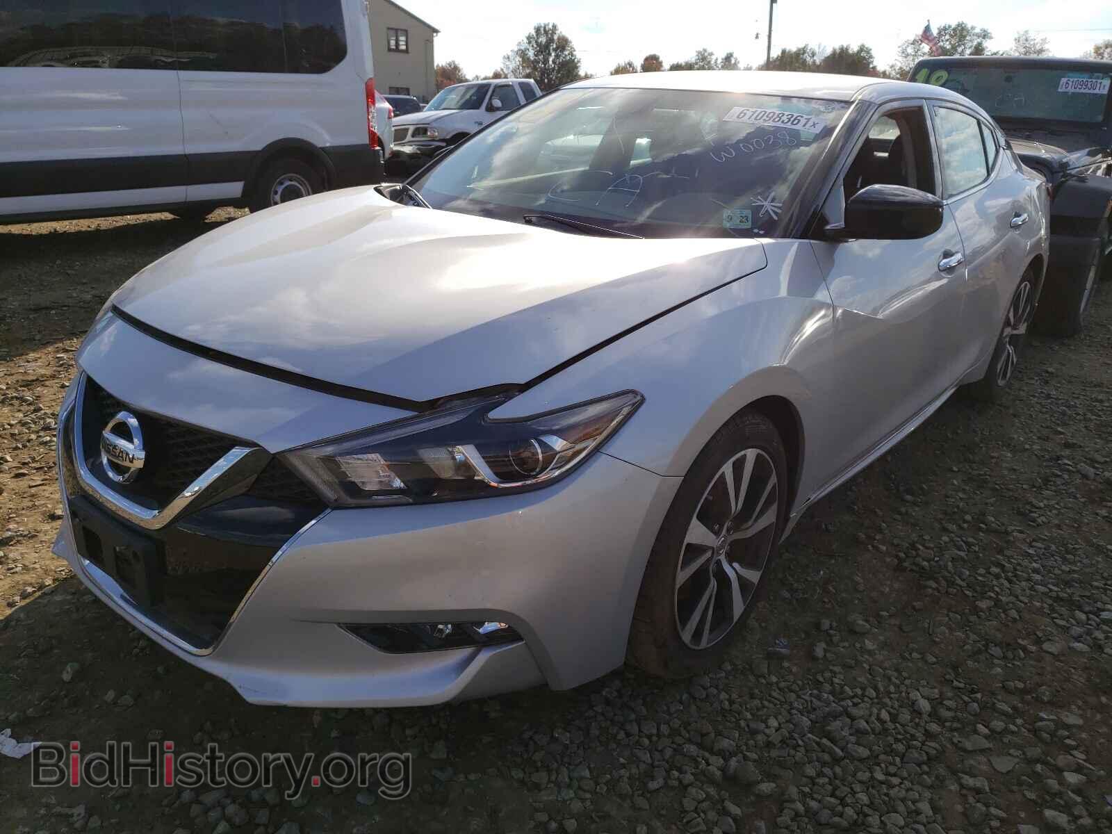 2018 NISSAN MAXIMA - VIN: 1N4AA6AP8JC399374 - Фото 2