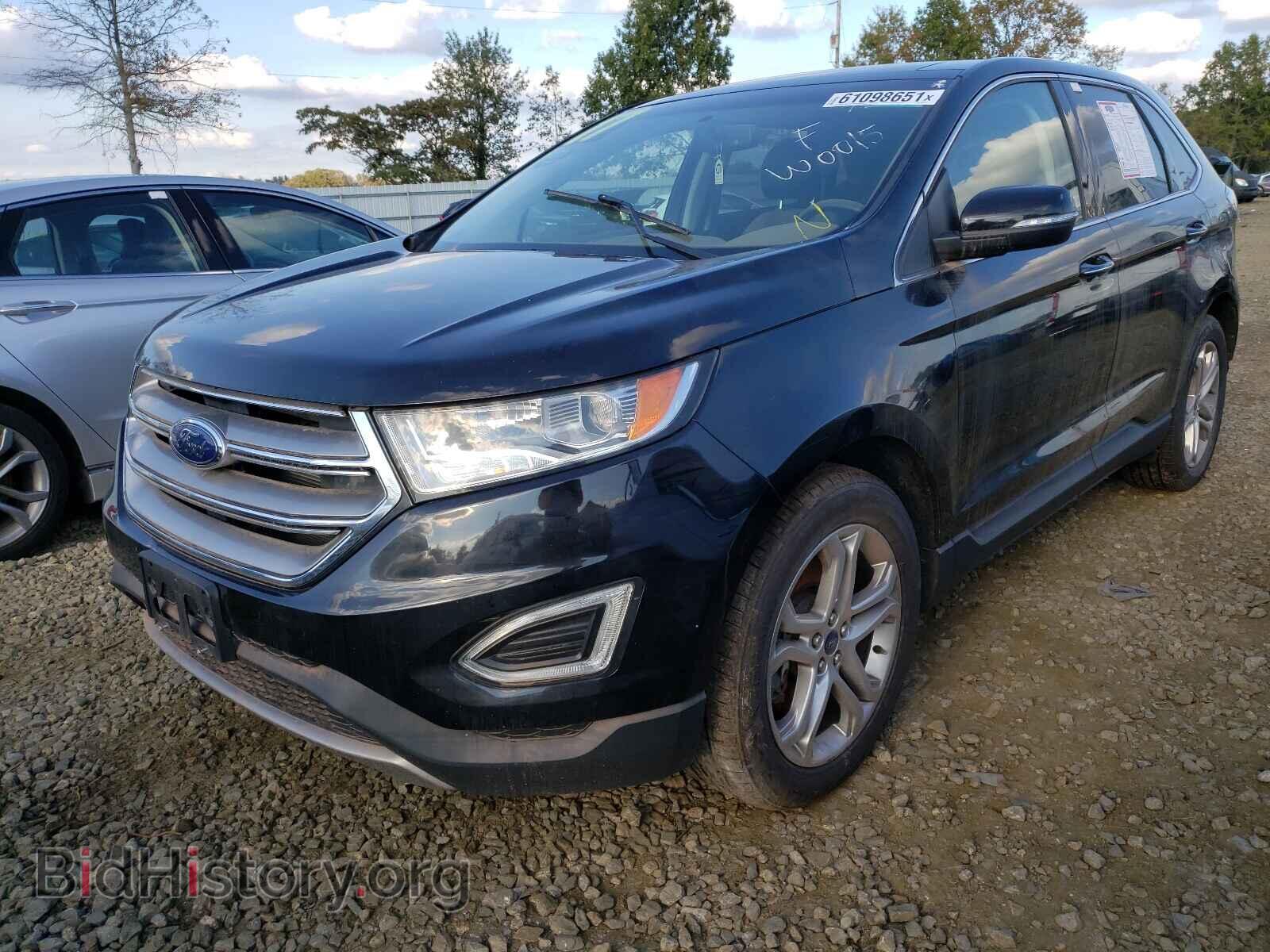 2017 FORD EDGE - VIN: 2FMPK4K81HBB33617 - Фото 2