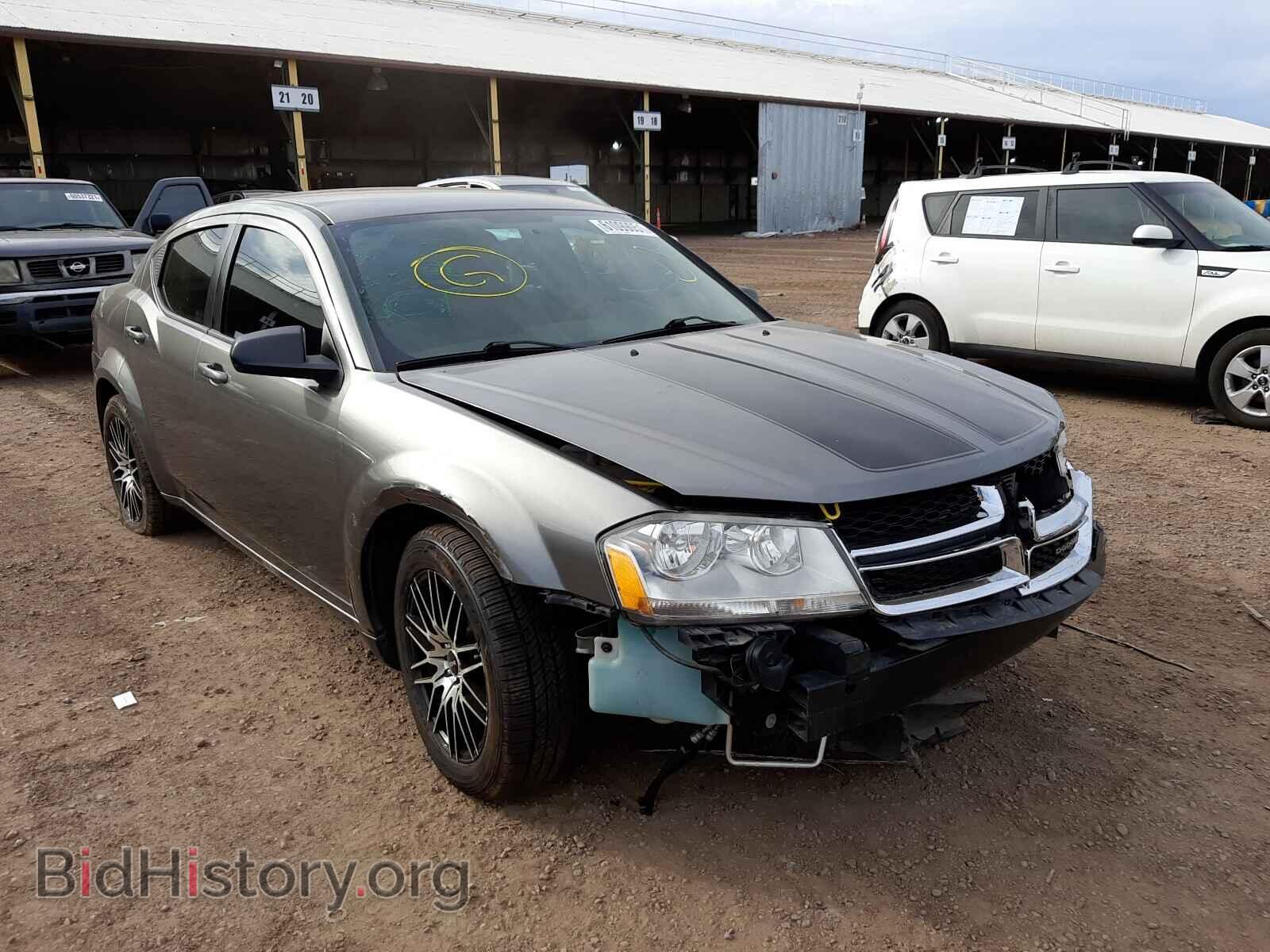 Фотография 1C3CDZAB0DN711684 - DODGE AVENGER 2013