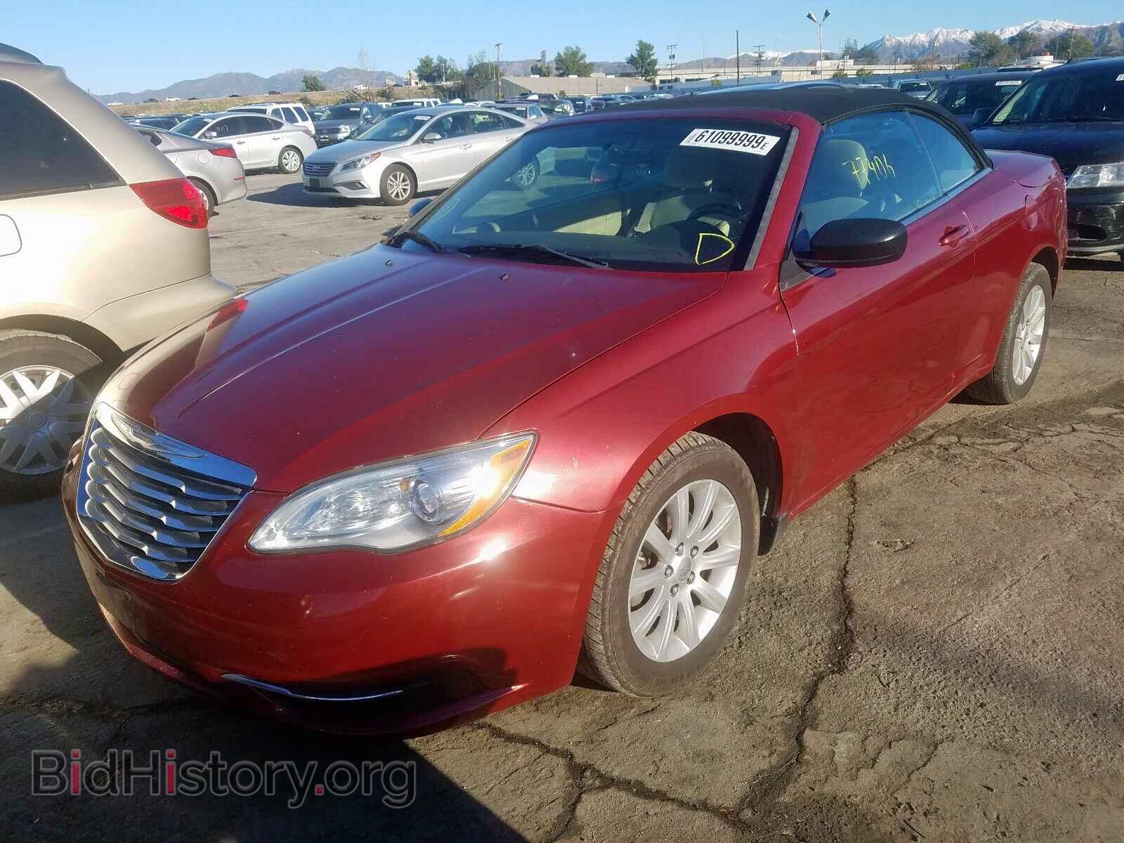 2012 CHRYSLER 200 - VIN: 1C3BCBEB7CN191482 - Фото 2