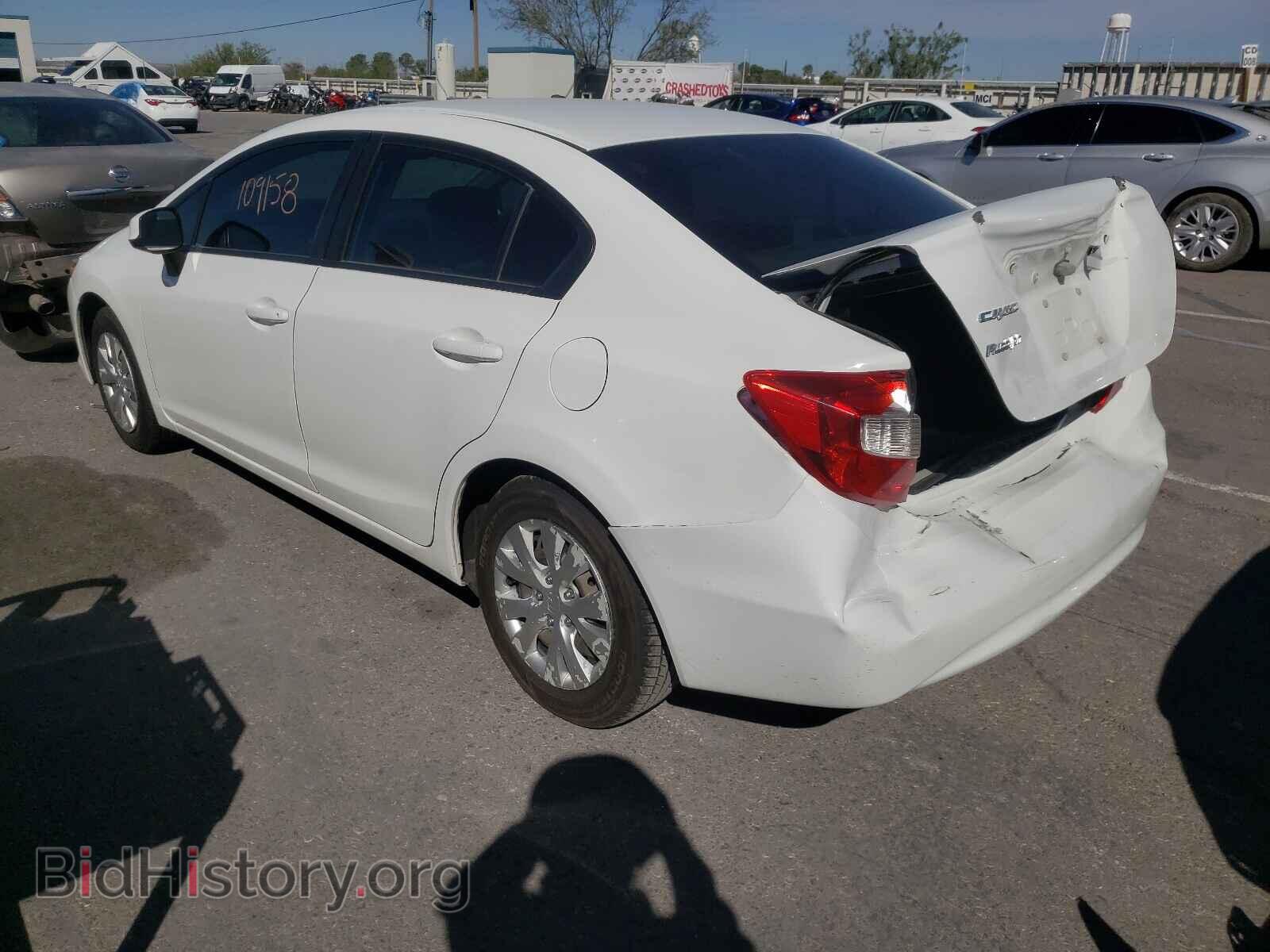 2012 HONDA CIVIC - VIN: 2HGFB2F59CH592129 - Фото 3